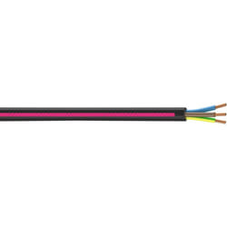 Câble électrique 3 g 1.5 mm² u1000r2v L.100 m, noir - Nexans