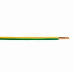 Nexans 10026614 Fil H07VR 1 x 6 10 m Vert/Jaune