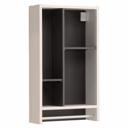 niche murale versus 40x71x13 gris blanc
