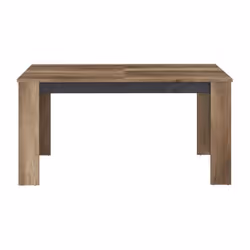 La table rectangulaire extensible Stein est un meuble pratique et élégant pour votre salle a manger ou votre cuisine. Fabriqu ...