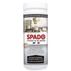 SPADO - Lingettes nettoyant multimetaux x35