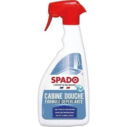 Spado nettoyant cabine de douche déperlant