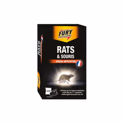 Spécifiquement conçu pour éradiquer les rats et les espèces les plus résistantes de rats, souris, mulots et surmulots. Utilis ...