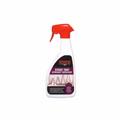 Spado pro efface tout detachant surpuissant 500ml de la marque SPADO. Formule suractive: 3 actifs + savon + solvant. Sans ode ...