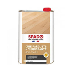 Spado cire nourrissante parquets bois clairs