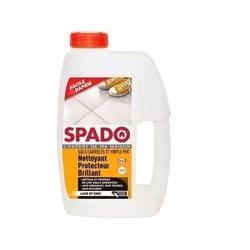 Spado nettoyant protecteur brillant sols carrelés et vinyle pvc 1 l