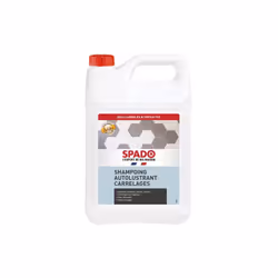 Le shampoing auto lustrant Soldor de 1 L de la marque SPADO pour l'entretien des carrelages et sols plastiques, nettoie, prot ...