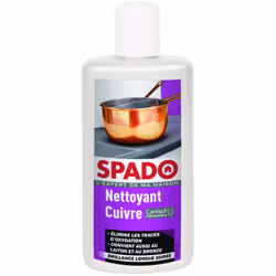Le nettoyant spécial cuivre de 250mL de la marque SPADO a été spécialement élaboré pour s'adapter aux spécificités de ce maté ...