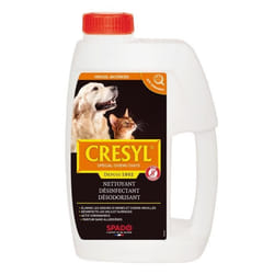 Nettoyant désinfectant pour chien et chat - SPADO - Cresyl - Élimine odeurs - Bactéricide et Virucide - 1L