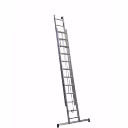 Description générale Échelle coulissante 2 plans à corde CENTAURE KC2, idéale pour un usage professionnel et occasionnel. Con ...