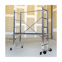 Description générale L'échafaudage aluminium B3 est conçu exclusivement pour un usage domestique, offrant une hauteur de trav ...