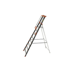 Escabeau alu 8 marches - Hauteur de travail max. 3.62m - 239208/MKT