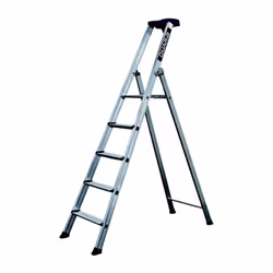 Description générale Escabeau aluminium PRO 54 à 5 marches, conçu pour un usage quotidien et professionnel. Sa conception rob ...
