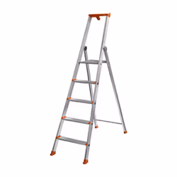 Description générale Escabeau aluminium professionnel Centaure PRO 54 avec 6 marches, conçu pour un usage quotidien. Il offre ...