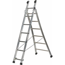 Echelle transformable à base évasée 2 plans Centaure PRT2 3m05 - 363210