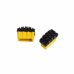 Paire de patins chaussons Centaure pour montants 63mm Larges patins chaussants bi-matières pour échelles. Ces patins antiglis ...