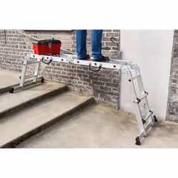 Centaure SOLUCIO Echelle coulissante Aluminium, Noir - Vue supplémentaire 6