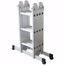 Description générale Découvrez l'échelle articulée en aluminium avec plateforme en acier, idéale pour tous vos travaux de bri ...