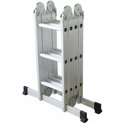 Echelle articulée + plate-forme acier 4x3 barreaux - Centaure