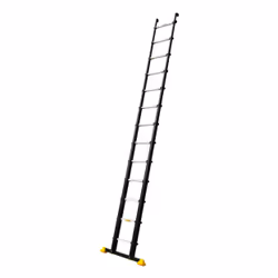 Centaure 474111 échelle Echelle télescopique Aluminium, Noir