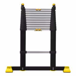 Centaure 475111 Echelle télescopique Aluminium, Noir