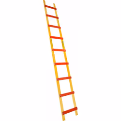 Confort d’utilisation : Barreaux plats arrondis (48 x 22m) striés antidérapants en bois résineux. Profils biseautés en partie ...