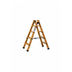 Escabeau double accès bois 2x4 marches + tablette - hauteur de travail 2,45m - Centaure