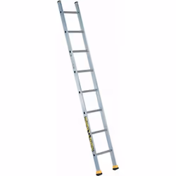 Échelle simple S 4m90 - Confortable : barreaux de forme légèrement arrondie pour plus de confort aux pieds lors de la montée  ...