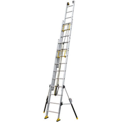 ECHELLES COULISSANTES C3 STAB' 3x15 BARREAUX 4m40/10m55 CENTAURE - 512615