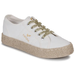 Basket Kaporal Biogarty Femme Blanc