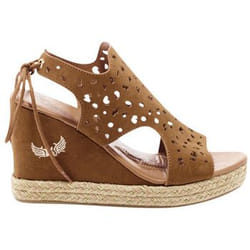 Sandales compensées  -  Kaporal - Femme