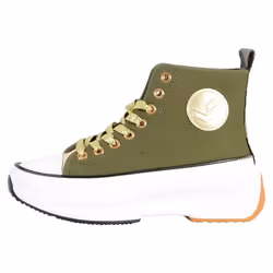 Basket Kaporal Authentic Femme Kaki