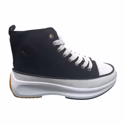 Basket Kaporal Authentic Femme Noir