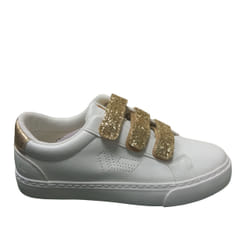 Basket Kaporal Shine Femme Blanc