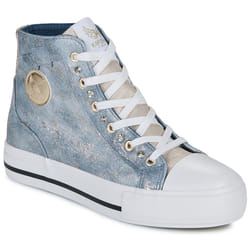 Basket Kaporal Tattoo Femme Bleu