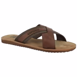 Mules Plates Cuir Kaporal Janel