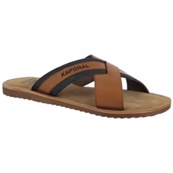 Mules Plates Cuir Kaporal Janel