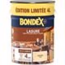 Lasure protection de bois - Incolore - Mat - BONDEX - 4 L