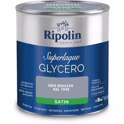 Ripolin Superlaque Glycéro - Sous-couche intégrée - Intérieur & Extérieur Une laque glycéro au tendu parfait : ne corde pas à ...