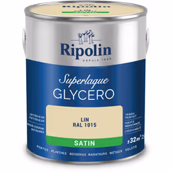 Ripolin Superlaque Glycéro - Sous-couche intégrée - Intérieur & Extérieur Une laque glycéro au tendu parfait : ne corde pas à ...