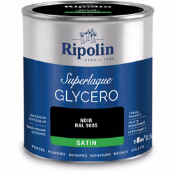 Ripolin Superlaque Glycéro - Sous-couche intégrée - Intérieur & Extérieur Une laque glycéro au tendu parfait : ne corde pas à ...