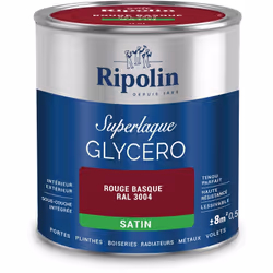 Ripolin Superlaque Glycéro - Sous-couche intégrée - Intérieur & Extérieur Une laque glycéro au tendu parfait : ne corde pas à ...
