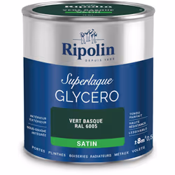 Ripolin Superlaque Glycéro - Sous-couche intégrée - Intérieur & Extérieur Une laque glycéro au tendu parfait : ne corde pas à ...