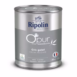 Découvrez notre peinture naturelle O'PUR a base de résine biosourcée a 97%, certifiée Ecolabel pour un intérieur sain et resp ...