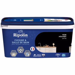 Ripolin Peinture Cuisine & Salle de Bain – Satin – Intérieur La composition de la formule Cuisine & Salle de bain assure un r ...