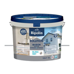 Ripolin - Solution maison blanc mat 10 l