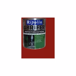 ABRIFER de RIPOLIN est une peinture antirouille spécialement conçue pour la protection et la décoration de tous les métaux fe ...