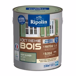 Description générale Peinture écologique pour bois, adaptée à un usage intérieur et extérieur, offrant une excellente protect ...