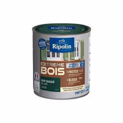 Peinture Bois Satin Haute Protection 10 ans qui Protege et Magnifie vos Bois - Intérieur/Extérieur - Application Directe sans ...