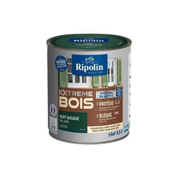 Ripolin - Peinture pour Bois Intérieur et Extérieur - Satin - 0,5L - Vert Basque Ral 6005